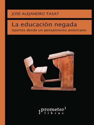 cover image of La educación negada